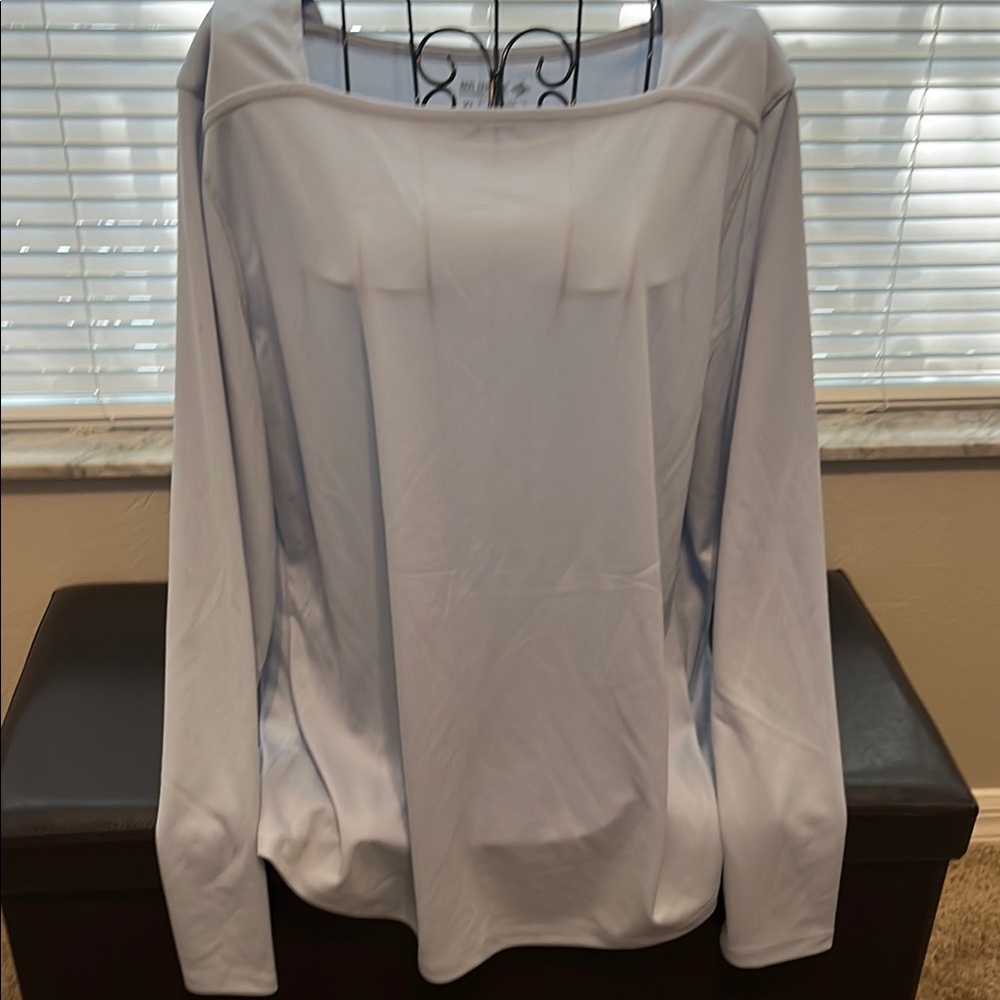 Reel Legends Relaxed Blue Blouse Boxy Fit